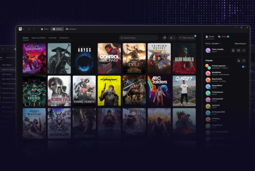 Epic Games Unveils AI-Assisted Launcher With Faster Performance and Linux Support