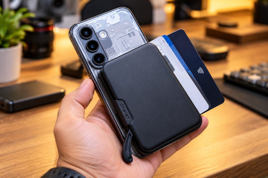Ohsnap Wallet 2: A Modular Lever-Action Wallet Built for MagSafe Phones