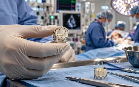 Edwards AUTUS size adjustable heart valve shown in a pediatric cardiac care setting.