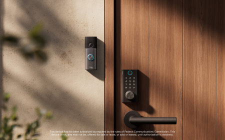 Ring Unveils First Smart Lock With Hand-Powered Battery Backup