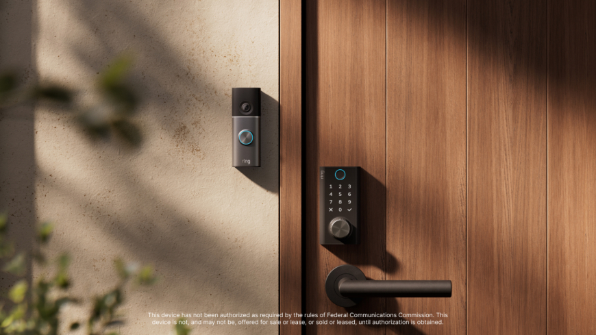 Ring Unveils First Smart Lock With Hand-Powered Battery Backup