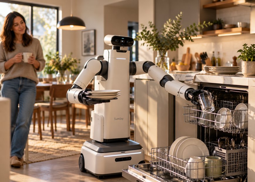 Sunday Hits $1.15B Valuation as Memo Household Robot Moves Toward Real Homes